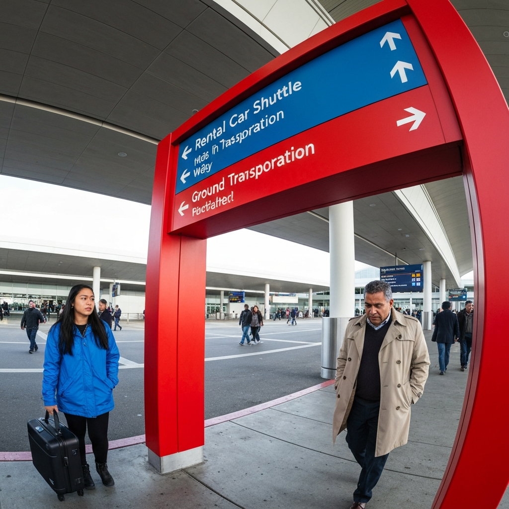Navigating Sea-Tac Shuttle Signs: A Guide to Level 1 Ground Transportation