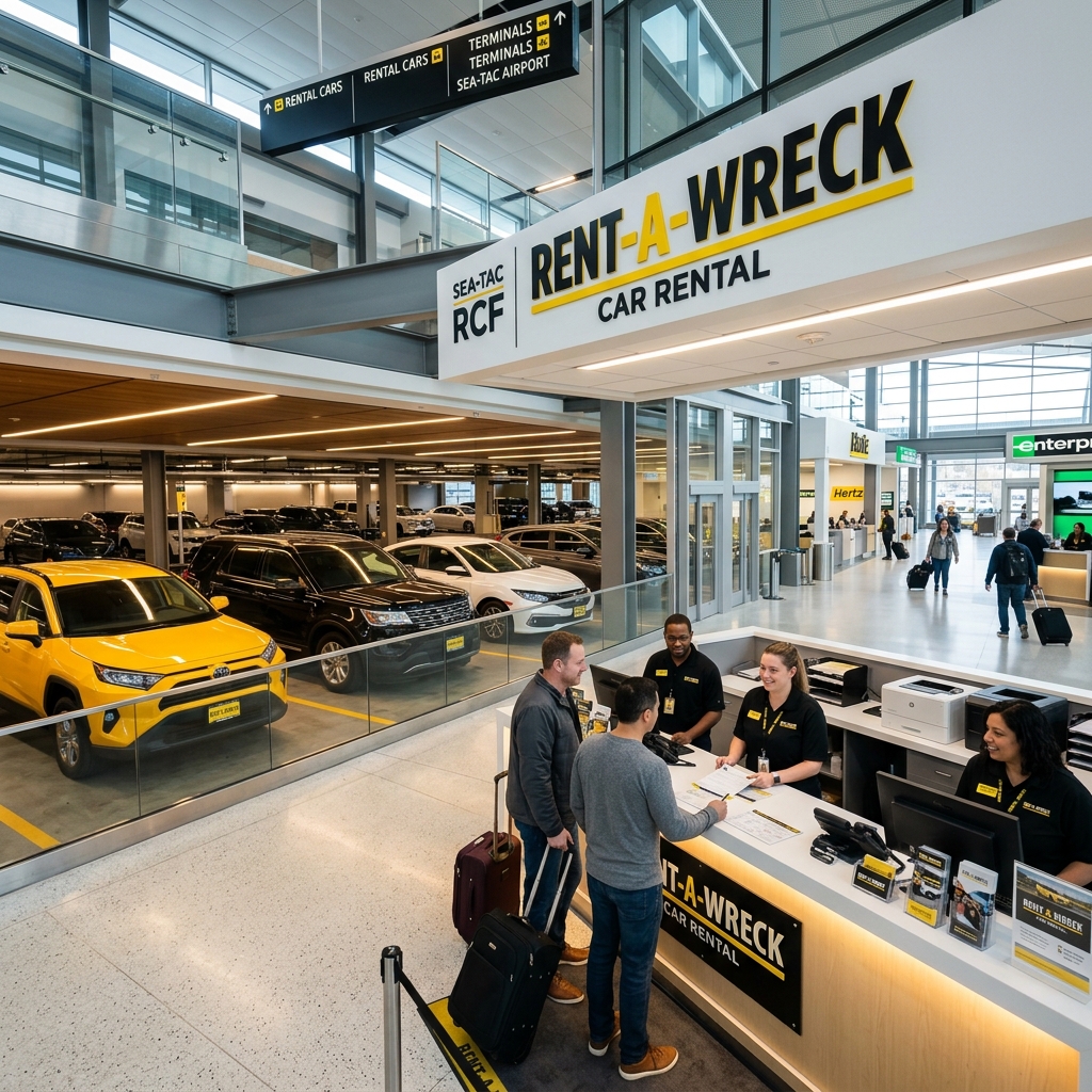 Rent-A-Wreck Agency at SeaTac