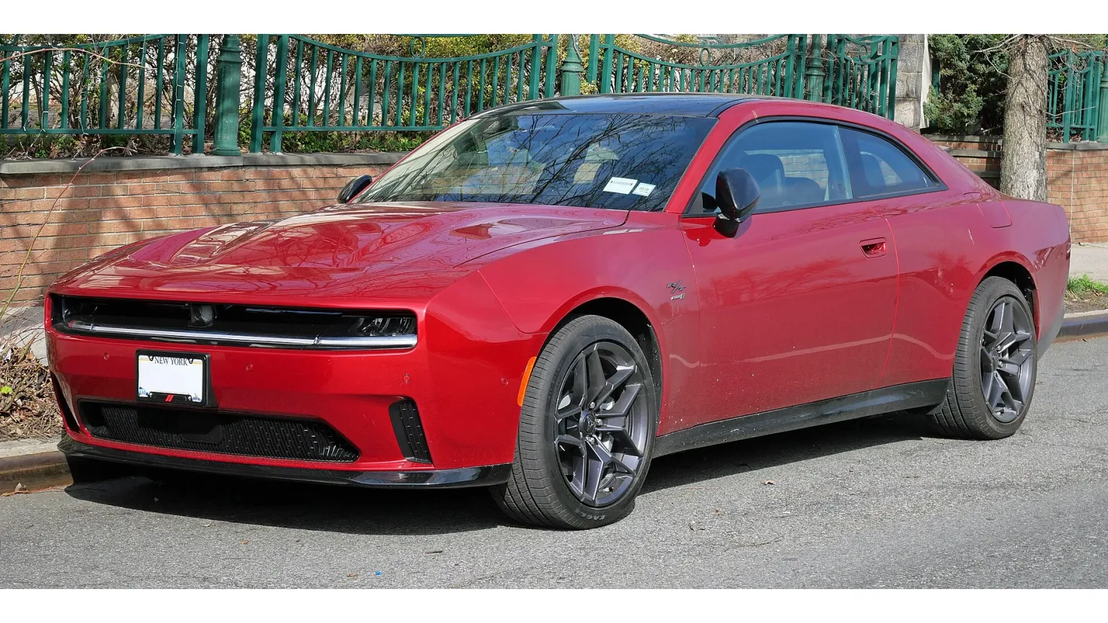 Dodge Charger front three-quarter view — SeaTac CONRAC rental model gallery