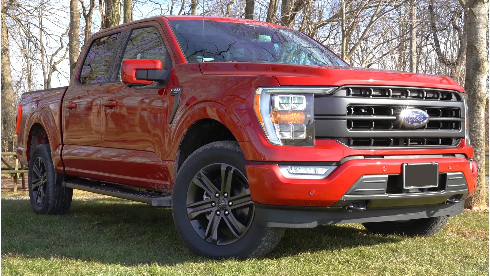 Ford F-150 front three-quarter view --- SeaTac CONRAC rental model gallery