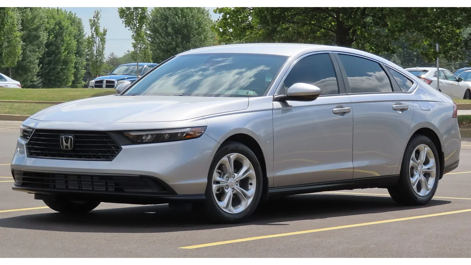 Honda Accord front three-quarter view — SeaTac CONRAC rental model gallery
