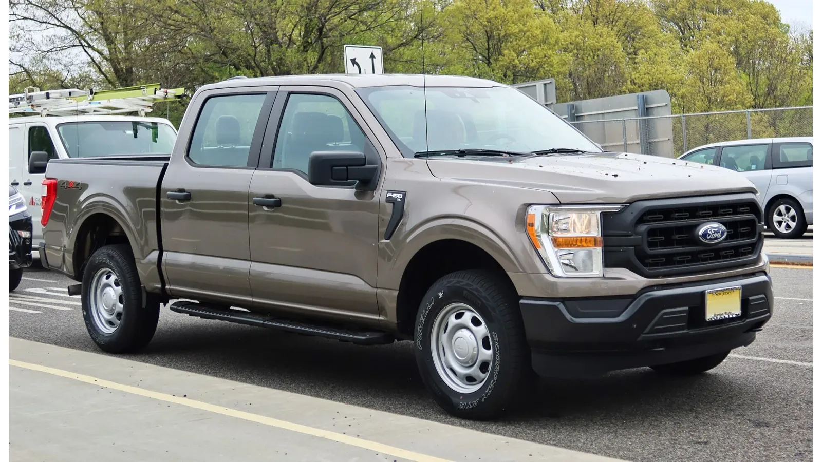 Ram 1500 front three-quarter view --- SeaTac CONRAC rental model gallery